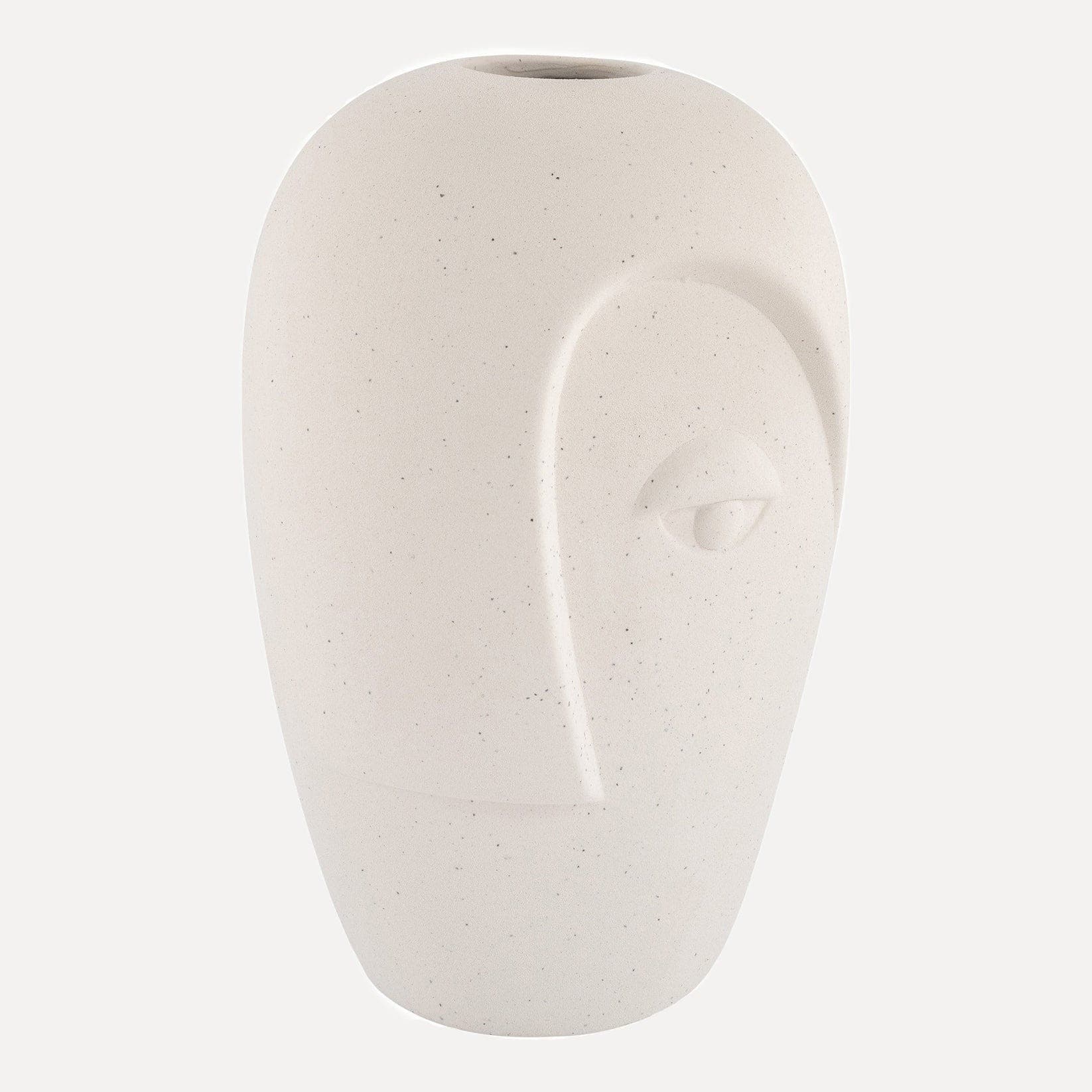 Vase céramique — Visage