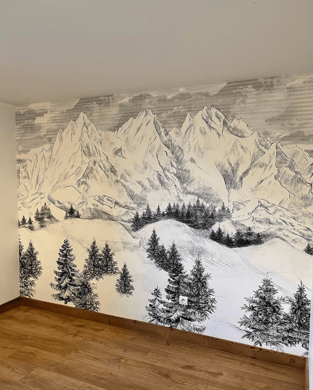 Panorama plein écran — papier peint Soufflet Décoration Carouge
